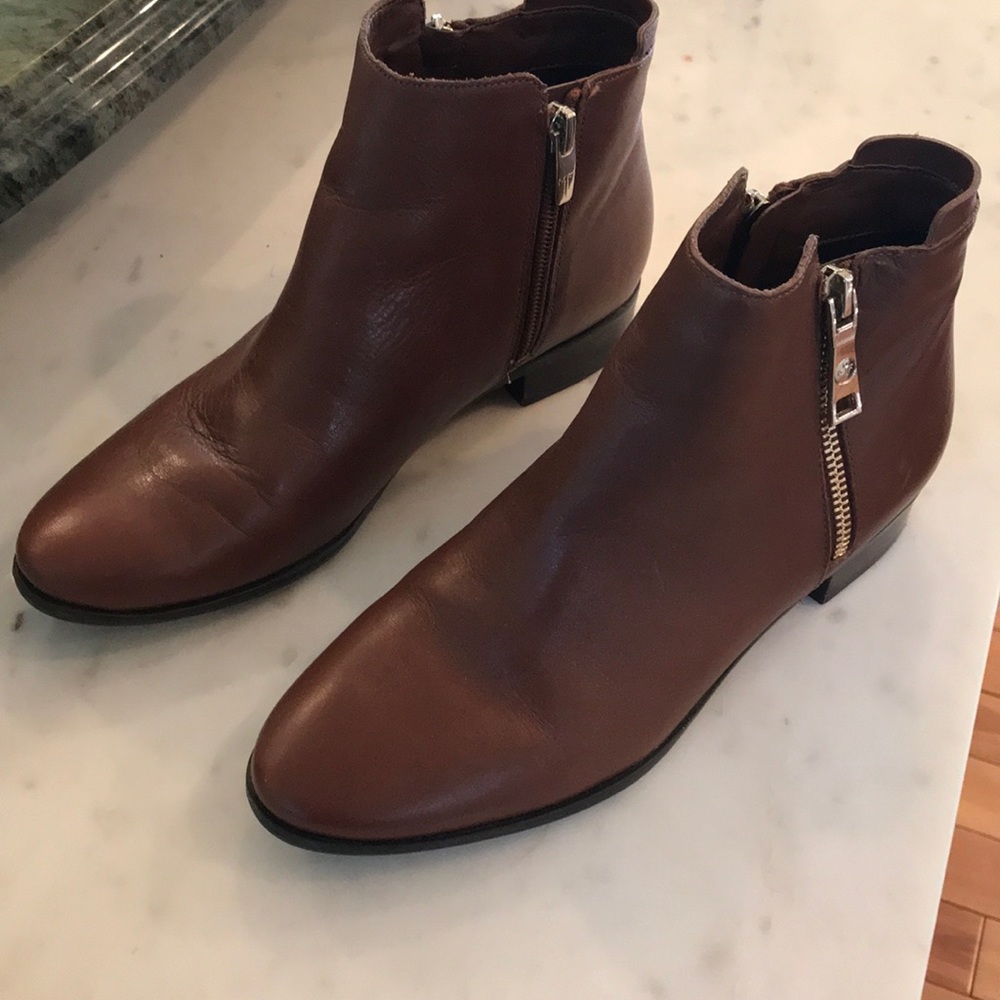 Marc Fisher brown ankle boots, size 6